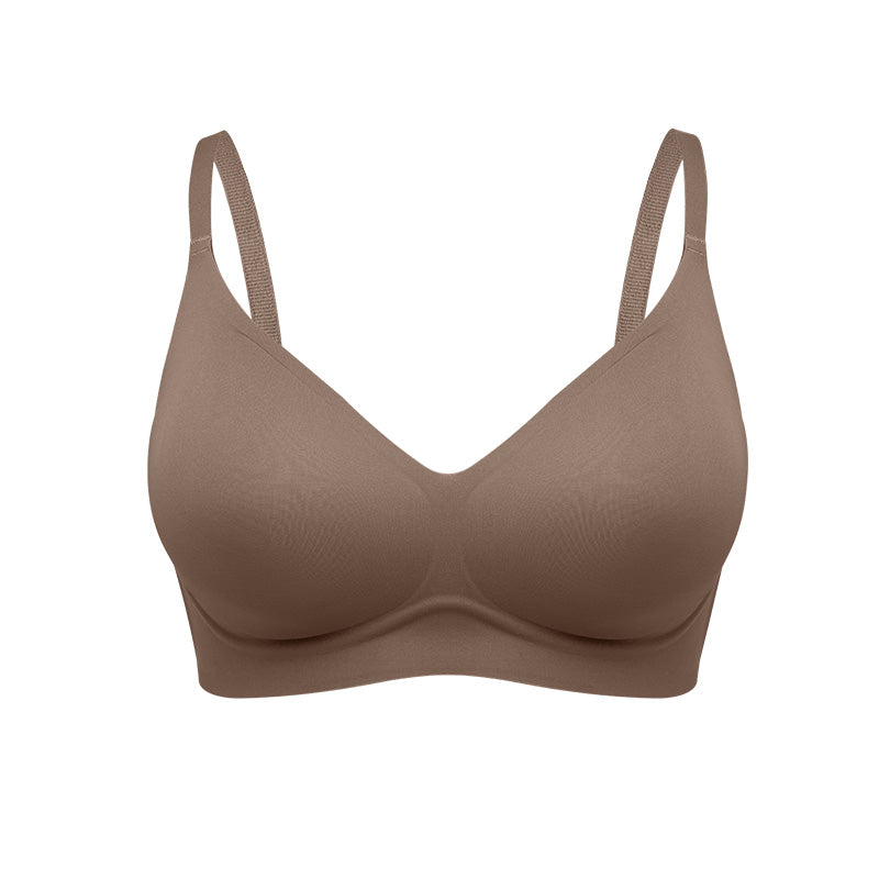 Women's Black Seamless Wireless Bra - Ultimate Comfort