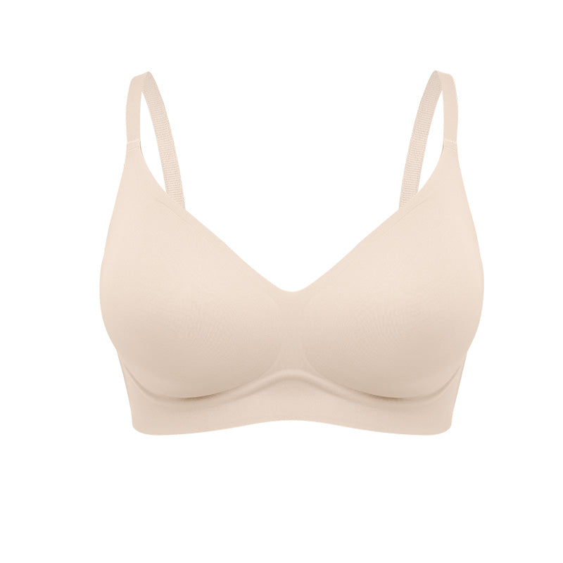Women's Black Seamless Wireless Bra - Ultimate Comfort