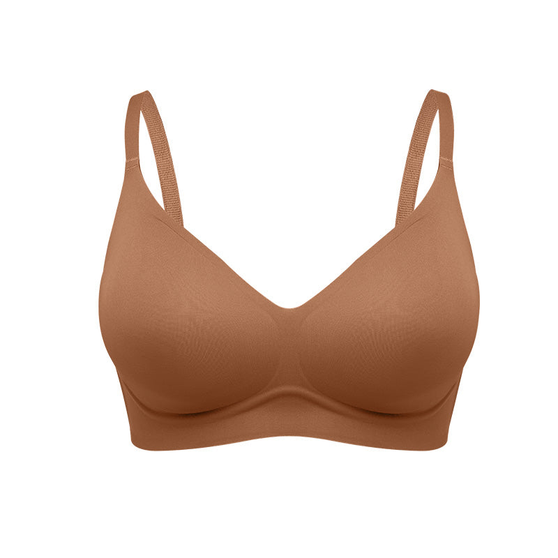 Women's Black Seamless Wireless Bra - Ultimate Comfort