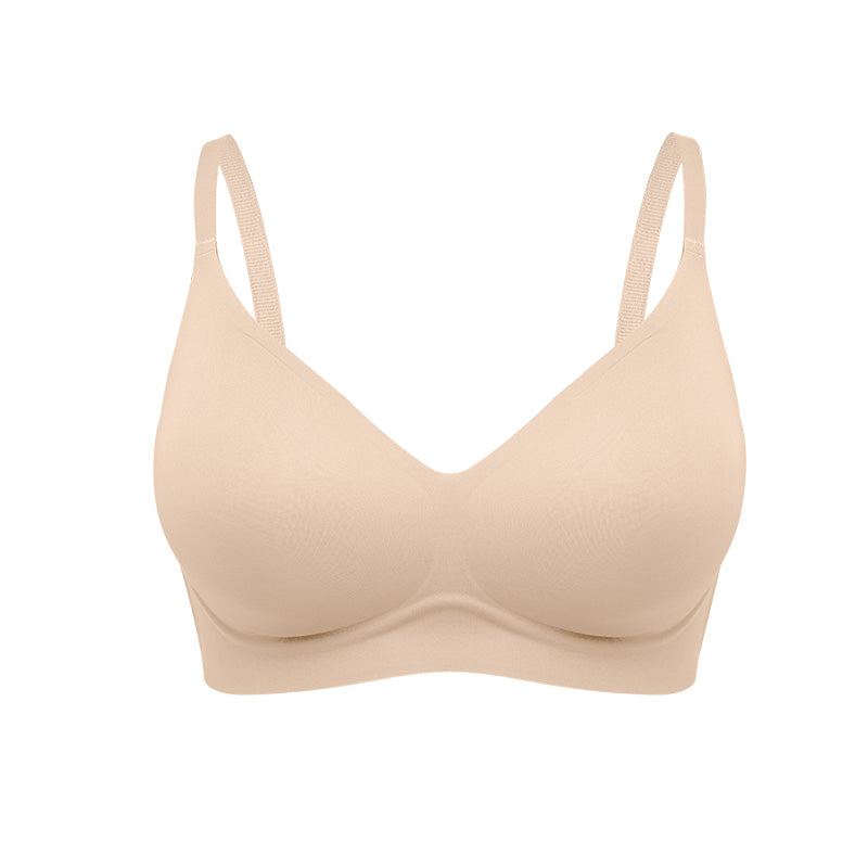 Women's Black Seamless Wireless Bra - Ultimate Comfort